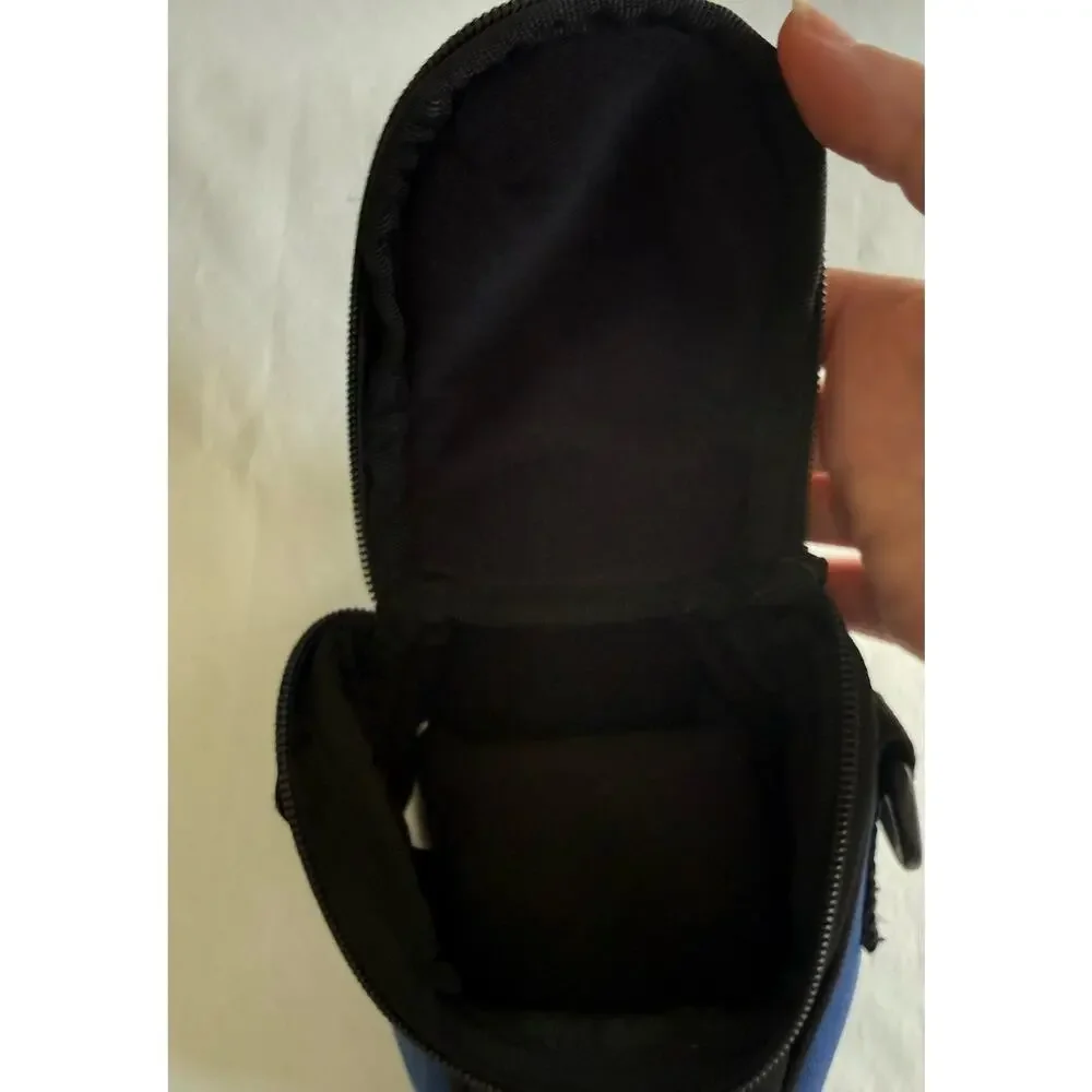 HP Hewlett Packard Camera Case Soft Blue 35mm (missing Strap)